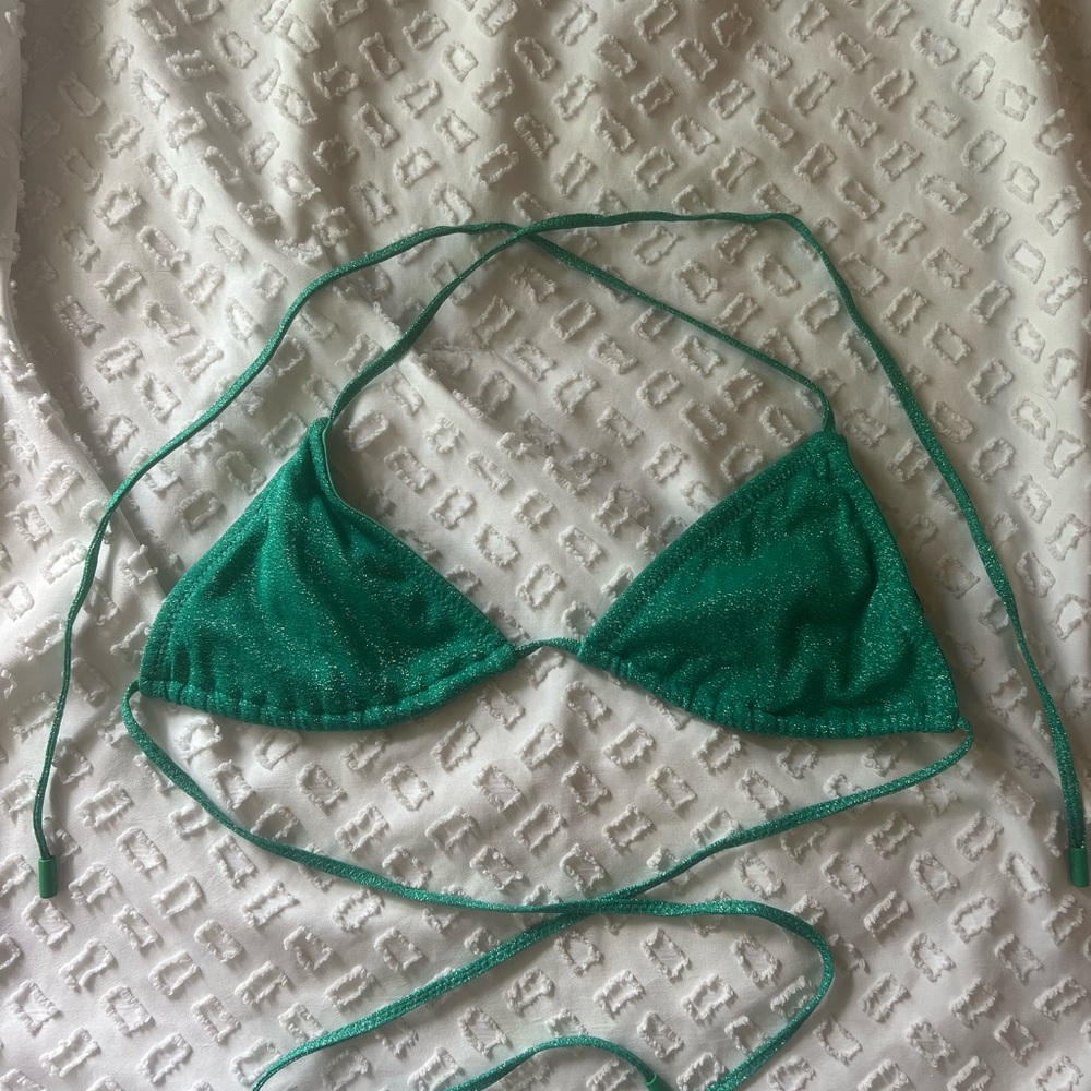 triangl bathing suit top and bottom size small